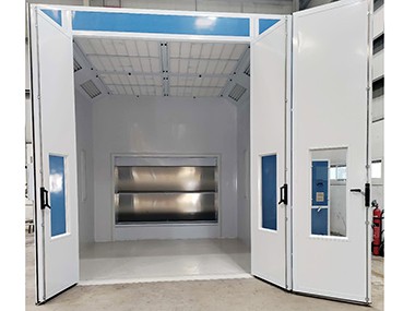 Buồng phun sơn thác nước để sơn đồ nội thất ở Kuwait