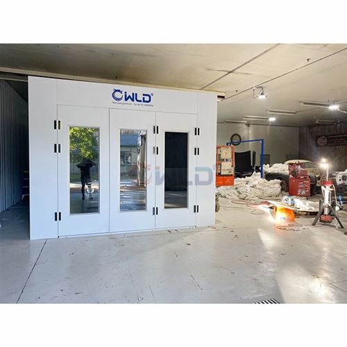Buồng phun xịt Downdraft tiêu chuẩn Úc không có tầng hầm được lắp đặt tại Sydney