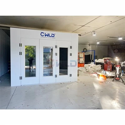 Buồng phun xịt Downdraft tiêu chuẩn Úc không có tầng hầm được lắp đặt tại Sydney